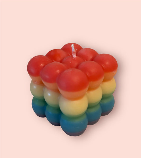 Pride Bubble Candle